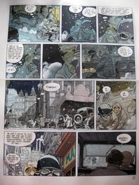 Michel Durand - Une aventure de CLIFF BURTON  * FOU D'ELLES * - Planche originale