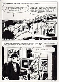 Athos Cozzi - Al Capone n°14 planche 11 (Editions Brandt) - Planche originale