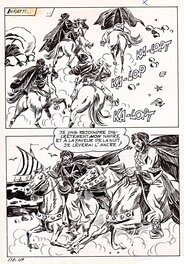 Alberto Del Mestre - Jeu de mirroirs - La Schiava n°15 planche 129 (série jaune n° 121) - Comic Strip
