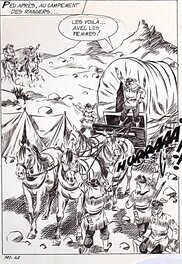 Alberto Del Mestre - La chair et le fer - La Schiava n°20 planche 148 (série jaune n°126) - Comic Strip