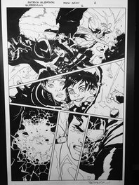 Patrick Gleason - Superman rebirth - Planche originale