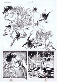Gonzalo Mayo - Vampirella page - Original Illustration