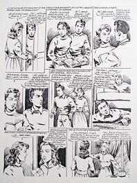 Dany se destine à l'art dramatique, planche 7 - Sylvie n°?, 1954/55 (Artima)