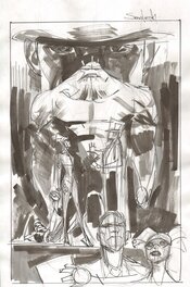 Sean Murphy - Splash page prelim batman white knite issue 2 - Comic Strip