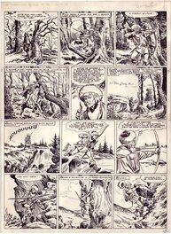 Fred & Liliane Funcken - Le chevalier blanc, "L'usurpateru", pl. 17 - Comic Strip