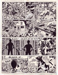 Arthur Piroton - Jess Long, "L'année du rat", pl. 24 - Planche originale