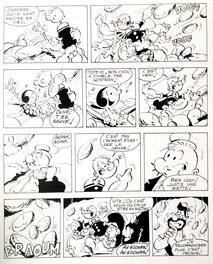 Bud Sagendorf - Popeye - Planche originale