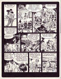 Luc Warnant - Soda, "Lettre à Satan", pl. 24. - Comic Strip