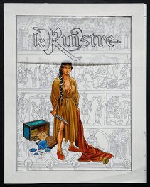 Titre sur un calque séparé et passe-partout. Titre sur un calque séparé et passe-partout.
