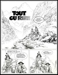 William Vance - Bruce J. Hawker : 5. Tout ou rien - Comic Strip