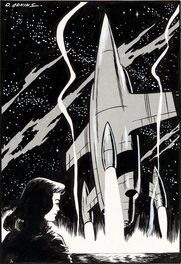 Dan Adkins - The Long Way to Earth - Original Illustration