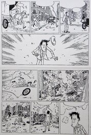 Jérôme Jouvray - Lincoln  » Ni Dieu, ni maître !  » – page 34 – tome 9 – Jerome Jouvray - Planche originale