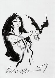 Dave McKean - Dave McKEAN - Vampirella - Illustration originale