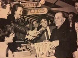 Salon d"Angoulême en 1985 avec le Zident