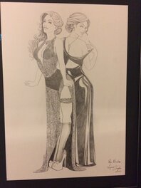 Virginie Siveton - Pin up - Original Illustration