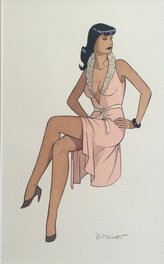 Philippe Berthet - Betty - Original Illustration