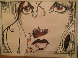 Guillaume Sorel - Visage - Original Illustration