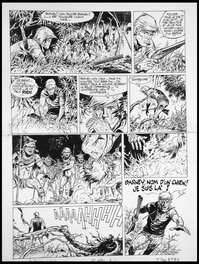 Hermann - 1973 - Bernard Prince - T9 - Planche 34 - Planche originale