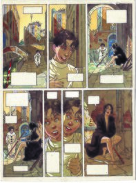 Jean-Pierre Gibrat - Marée basse, pl. 59. - Planche originale