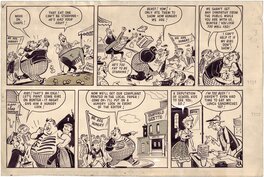 Frank Richards - Billy Bunter (Billy Boule), strips 7224-7225. - Comic Strip