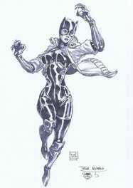 Philippe Ogaki - Catwoman par Ogaki - Original Illustration