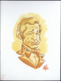 Jean Paul Belmondo illustration publié