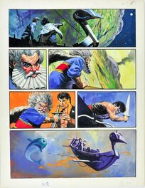 Don Lawrence - Original page Storm 10 - De Piraten van Pandarve (The Pirates of Pandarve) - Planche originale