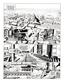 Steve Cuzor - O'Boys Tome 3 - Midnight Crossroad - planche 1 - Planche originale