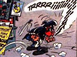 Franquin : Gaston Lagaffe, Gag n° 654. Franquin : Gaston Lagaffe, Gag n° 654.