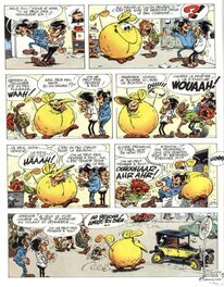 Franquin : Gaston Lagaffe, Gag n° 671.