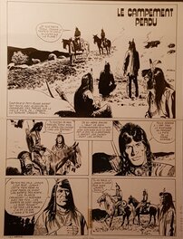 Kline - Loup Noir "Le Campement Perdu" - Comic Strip