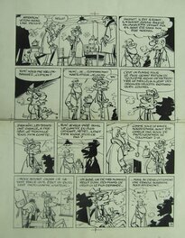 Raymond Macherot - Clifton et les espions - Planche originale