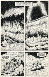 Eddy Paape - 1971 - Yorik des tempêtes, "Les naufrageurs" - Planche originale