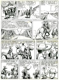 Jijé - Jerry Spring . " Le Maitre de la Sierra " p. 20 . ( 1960 ) - Comic Strip