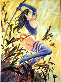 Milo Manara - Manara X-FORCE Uncanny 5 - Original Cover