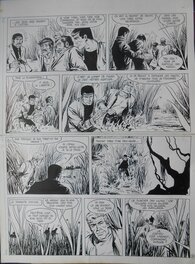 William Vance - Bob Morane - Planche originale