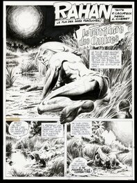 André Chéret - Rahan - Planche originale