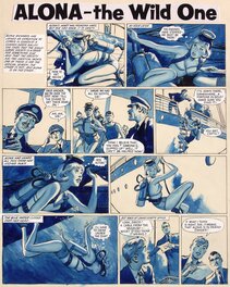 Leslie Otway - Alona, the Wild One - Comic Strip