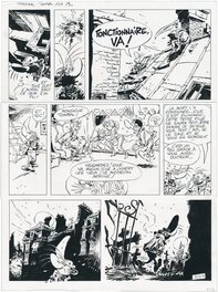 Marc Hardy - Pierre Tombal, HC 127, pl. 3. - Planche originale