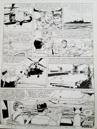 Francis Bergèse - Buck Danny - Comic Strip
