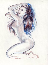 Jérémy Coll - Pin-up - Illustration originale