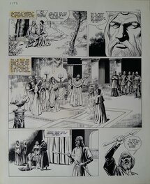 Julio Ribera - Histoire de France en BD - Tome 2 - Planche originale