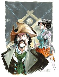 Eric Hérenguel - Affiche Expo Herenguel - Oeil de Jack 2016 - Original Illustration