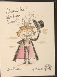 Guillaume Bianco - L'école Abracadabra par Bianco - Original Illustration