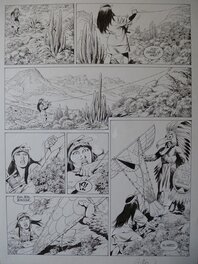 Jean-Yves Mitton - Quetzalcoatl tome 1 planche 28 - Comic Strip