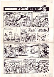 Marc Wasterlain - Docteur Poche, "La planète des chats", pl. 30. - Comic Strip