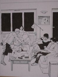 Franck Biancarelli - Grand EST - Planche originale