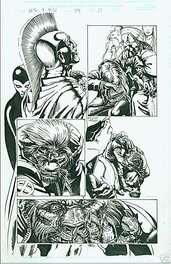 Igor Kordey - New X-men. Number 124. Page 21. - Planche originale