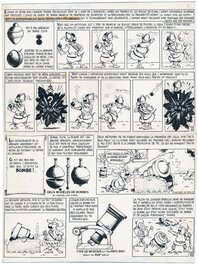 Jacques Devos - "petite histoire des armes à feu", pl. 21/22 - Comic Strip