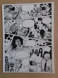 Patrice Lesparre - Planche originale "Dharkold" (Spécial Zembla 174) - Comic Strip